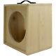 1x12 Solid Pine, Raw Wood Extension Guitar Speaker Empty Cabinet G1x12sl Rw