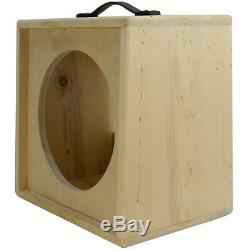 1x12 solid Pine, Raw wood Extension Guitar speaker Empty cabinet G1X12SL RW