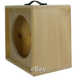 1x12 solid Pine, Raw wood Extension Guitar speaker Empty cabinet G1X12ST RW