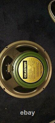 (2) Celestion G12M Greenback 12 Inch Guitar Speakers 25 Watts 16 Ohm uk made