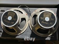 2 Celestion Vintage 30 12 inch 60-watt Guitar Speakers 16 Ohm