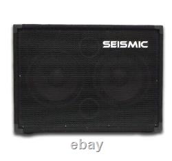 - 210 Bass Guitar Speaker Cabinet PA DJ 400 Watts 2x10 PRO AUDIO