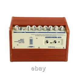 25W Portable Acoustic Guitar Amplifier Rechargeable Amp Wireless BT Speaker XPVX