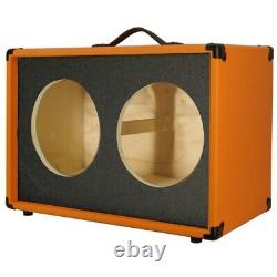 2X10 Vertical Slanted guitar Speaker Empty Cabinet Charcoal Black tolex G2X10VSL