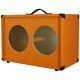 2x10 Guitar Speaker Empty Cabinet Bronco Orange Texture Tolex G2x10stbo