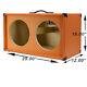 2x12 Guitar Speaker Empty Cabinet Beauty Orange Texture Tolex G2x12st Bo