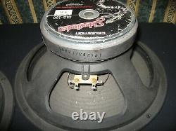 #3 and #4 Celestion Sidewinder s12-150 8 ohm speaker pair