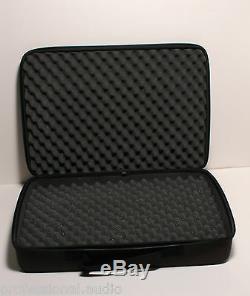 3x SHURE STORAGE CASE FOR WIRELESS MICS, CABLES, IN-EAR MONITORS, GUITAR PEDALS