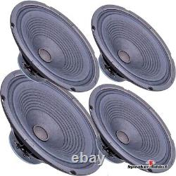 4-pack Line 6 Line6 10 Inch 8ohm Guitar Amp Cab Speaker 50 Watts Killer Deal New