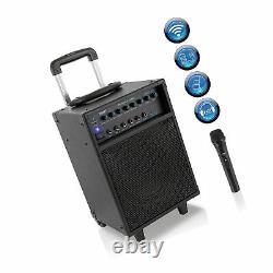 400W Bluetooth Wireless Portable PA Speaker Stereo System Rechargeable Battery
