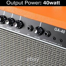 5 Core Guitar Amp 40W Amplifier For Electric Bass Acoustic Amp Small Portable