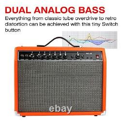 5 Core Guitar Amp 40W Amplifier For Electric Bass Acoustic Amp Small Portable