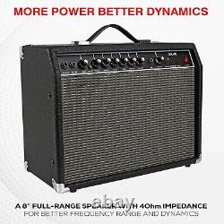 5 Core Guitar Amp 40W Amplifier For Electric Bass Acoustic Amp Small Portable