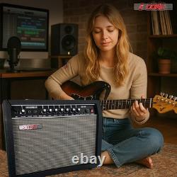 5 Core Guitar Amp 50W Electric Portable Mini Amplifier w Built in 8 Speaker