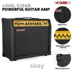 5 Core Guitar Amplifier 80W Electric Portable Mini Amp w Built in 10 Speaker