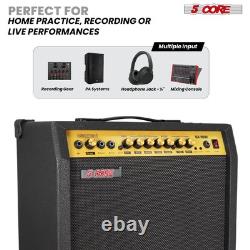 5 Core Guitar Amplifier 80W Electric Portable Mini Amp w Built in 10 Speaker