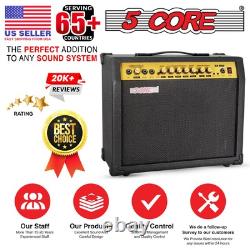 5 Core Guitar Amplifier 80W Electric Portable Mini Amp w Built in 10 Speaker