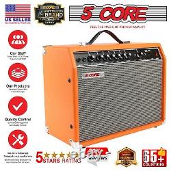 5Core 40W Electric Guitar Amp, Guitar Amplifier with Built-In Speaker? /