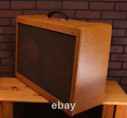 5F8 Narrow Panel Tweed Twin HIGH Power Combo Speaker Cabinet