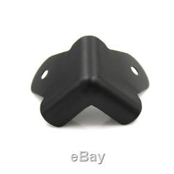 5pcs Black iron corner protectors for speaker cabinet guitar amplifier part BX
