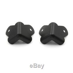 5pcs Black iron corner protectors for speaker cabinet guitar amplifier part E G