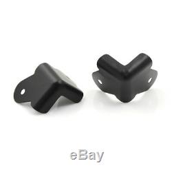 5pcs Black iron corner protectors for speaker cabinet guitar amplifier part-SL