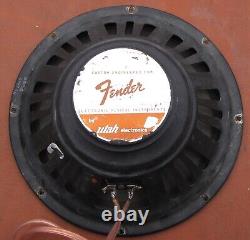 67 Fender Utah 12 Speaker 8 OHMS deluxe pro quad reverb bassman 1967