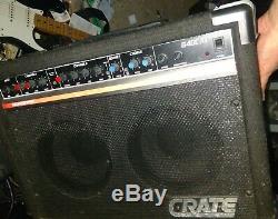 80s Crate G40cxl guitar Amp stereo chorus reverb celestion speakers distortion
