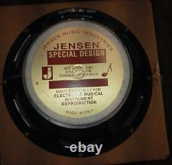 A12-in 8ohm Speaker out of Fender Limited Tweed Blues Junior C12k