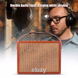AC-25 25W Acoustic Guitar Amplifier Rechargeable Amp Wireless BT Speaker