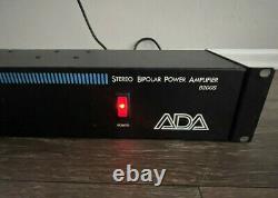ADA Stereo Bipolar Power Amplifier Model B200S Guitar Speaker Amp Rack Mounted