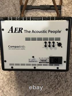 AER 60 compact amp 60/3 Acoustic Guitar Amp