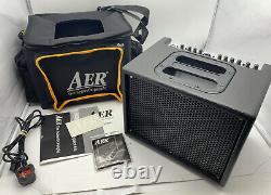 AER Compact 60/2 Twin Channel Acoustic Guitar/Vocal Amplifier 60W 8 Speaker