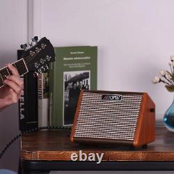 AG-15A Portable Acoustic Guitar Amp Speaker with Interface W4S9