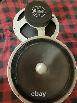 ALTEC LANSING 421A 15 Speakers DIA- CONE MATCHED Pair Great Condition VINTAGE