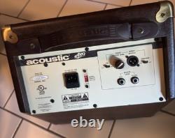 Acoustic A20 20W Acoustic Guitar Amplifier Brown/Tan LN