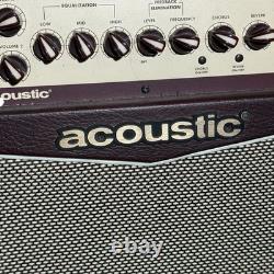 Acoustic A20 20W Acoustic Guitar Amplifier BrownTan Perfect Condition