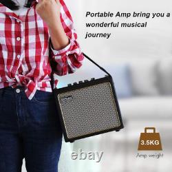 Acoustic Guitar Amplifier, 30 Watt Bluetooth Speaker Rechargeable Portable Acous