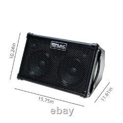 Acoustic Guitar Amplifier, 80 Watt Portable Bluetooth Amp for Guitar Acoustic Acoustic Guitar Amplifier, 80 Watt Portable Bluetooth Amp for Guitar Acoustic