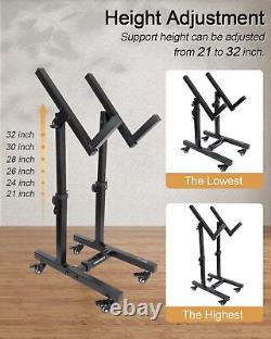 Adjustable Mobile Guitar Amplifier Stands or Amps Speaker Cabinet Stands or S