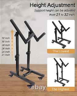 Adjustable Mobile Guitar Amplifier Stands or Amps Speaker Cabinet Stands or Stag