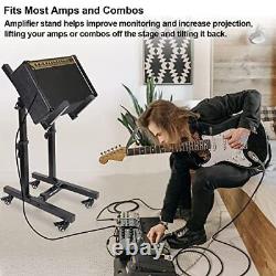 Adjustable Mobile Guitar Amplifier Stands or Amps Speaker Cabinet Stands or Stag