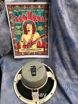Altec 417 8H Santana Randy Rhoads Jerry Garcia 12 vintage guitar speaker 8 ohm