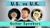 American Vs British Guitar Speaker Comparison Jensen C12n Vs Celestion G12m Creamback Us Vs Uk