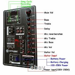 Amplifier Board Digital Bluetooth Stereo 150W Speaker Microphone Guitar Device