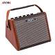 Aroma Guitar Amplifier 15 W Portable Electric Guitar Amp 5 In Speaker Bluetooth