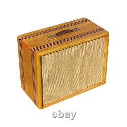 Ashen 112 Custom Guitar Speaker Cabinet Yellow Striped (empty) Ashen 112 Custom Guitar Speaker Cabinet Yellow Striped (empty)