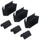 Audio Accessories Plastic Speaker Cabinet Guitar Amplifier Black Pack Of 36