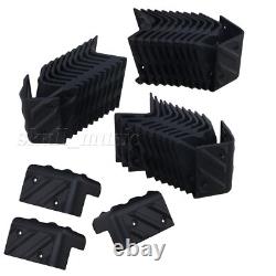 Audio Accessories Plastic Speaker Cabinet Guitar Amplifier Black Pack of 36