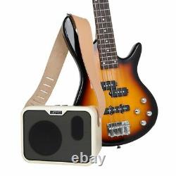 Audio Amplifier Musical Instrument AMP Speaker for Electric Acoustic Guitar Bass